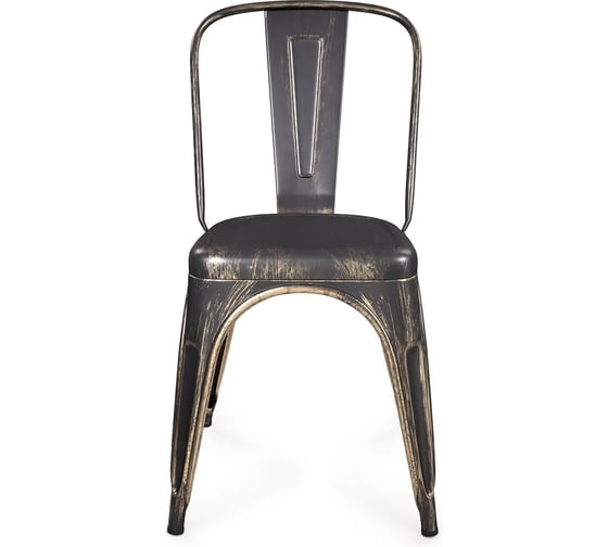 Стул металлический ALSAV Bistro Vintage 440x500x860, черный античный AL 402 MA 21000927
