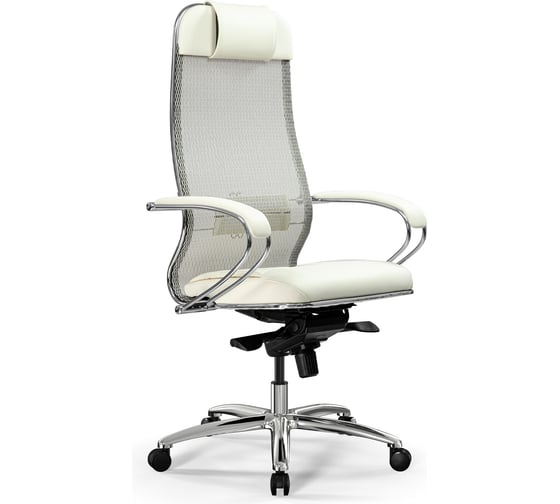 Кресло МЕТТА Samurai SL-1.04 Infinity Easy Clean (Молочный) z509312158