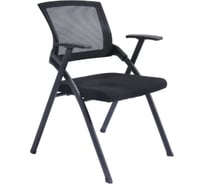 Стул офисный ALSAV ткань/сетка, черный AL 854V 00000013