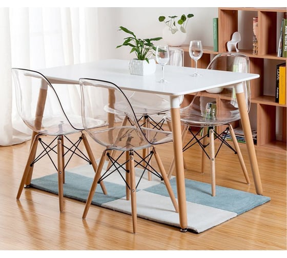 Стул BRADEX Eames прозрачный FR 0044