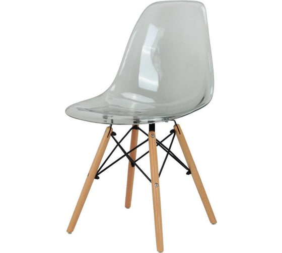 Стул BRADEX Eames прозрачный серый FR 0045