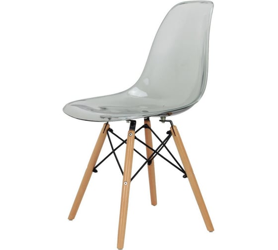 Стул BRADEX Eames прозрачный серый FR 0045