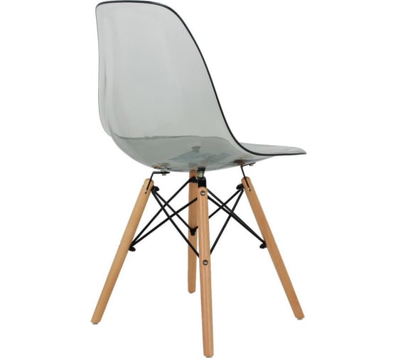 Стул BRADEX Eames прозрачный серый FR 0045