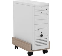 Подставка Мебельный двор под системный блок С-МД-4-02, ясень шимо светлый 1364210