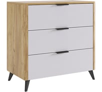 Комод Адам (дуб крафт золотой/белое дерево) MSA-02.2563