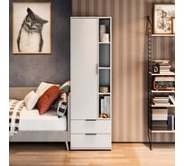 Агата Шкаф для посуды / Белый ясень ТриЯ 254880