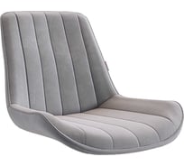 Сидение-стул Лари серый велюр CHS.06.1.1773