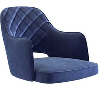 Сидение-стул Оксфорд синий велюр CHS.12.1.2077