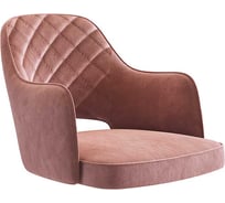 Сидение-стул Оксфорд роза велюр CHS.12.1.3296