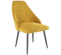 Стул Милан желтый велюр/черный CHS.05.2109