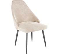 Стул Милан пломбир велюр/черный CHS.05.2099