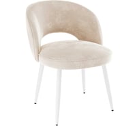 Стул Моли пломбир велюр/белый CHS.04.2100