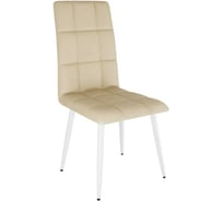 Стул Турин светло-серый экокожа/белый CHS.02.2094