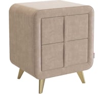 Тумба прикроватная Софи 2 капучино велюр TM-001.2.2170