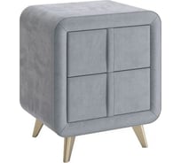 Тумба прикроватная Софи 2 оникс велюр TM-001.2.2762