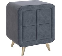 Тумба прикроватная Софи 2 топаз велюр TM-001.2.2076