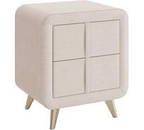 Тумба прикроватная Софи 2 крем велюр TM-001.2.2081