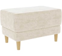 Пуф Рондо 2 крем велюр PM-005.2.2081