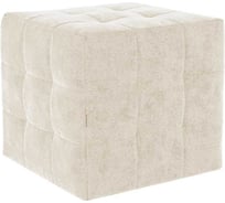 Пуф Рубик 2 крем велюр PM-003.2.2081