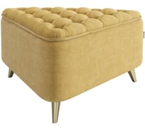 Пуф Трио 2 медовый велюр PM-002.2.2174