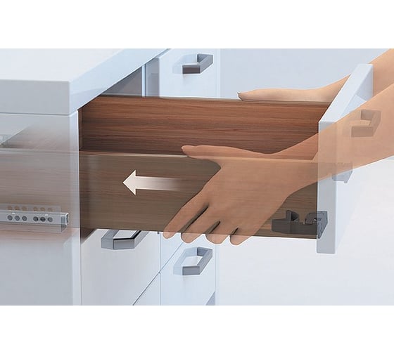 Фиксатор фасада Hettich Quadro правый 9144841