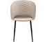 Стул Алвест AV 415 ткань Sirius cream/ спинка Sirius Deco 03 cream, опора К3 прямая разборная, черный глянец AV 415 Scr/SD03cr-08 6