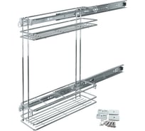 Выдвижная корзина бокового крепления Fit 2 15 хром 07.S15.F96 CR