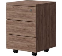 Тумба мобильная (Открытие нажатием) Альянс мебель 430x450x610 ТМ-ПТО Дуб крафт табачный