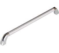 Ручка скоба ОФК комплект из 4 штук, 415-224 хром+серебро Tr-00000973