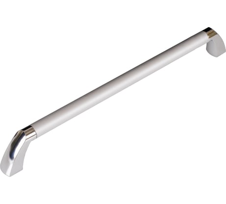 Ручка скоба ОФК комплект из 10 штук, 415-224 хром+серебро Tr-00000974