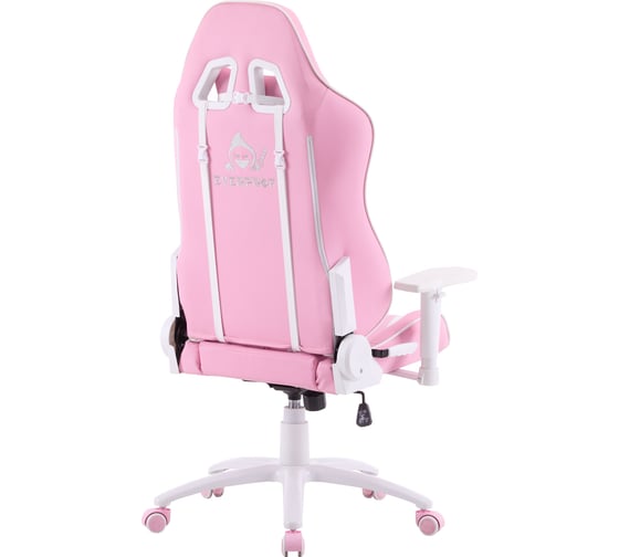 Кресло Everprof Katana экокожа белый/розовый EP Katana PU White Pink