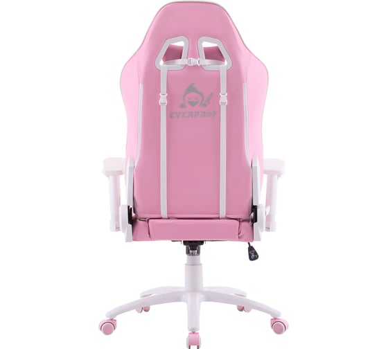Кресло Everprof Katana экокожа белый/розовый EP Katana PU White Pink