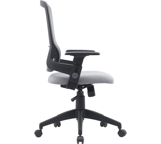 Кресло CACTUS CS-MC313-BKGY черный/серый сетка/ткань низкая спинка крестовина пластик пластик черный 2003217