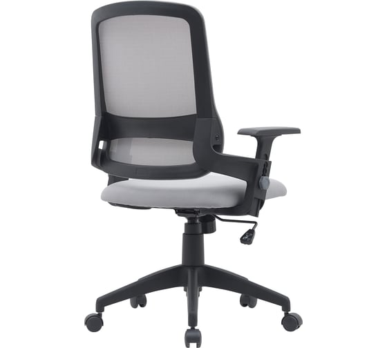 Кресло CACTUS CS-MC313-BKGY черный/серый сетка/ткань низкая спинка крестовина пластик пластик черный 2003217
