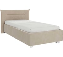 Каркас кровати Альба 90x200 см, капучино, велюр KM0.9-16.2170