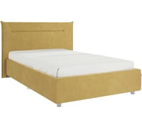 Каркас кровати Альба 120x200 см, медовый, велюр KM1.2-16.2174