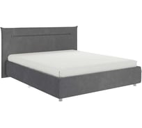 Каркас кровати Альба 160x200 см, графит, велюр KM1.6-16.2171