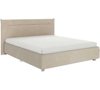 Каркас кровати Альба 160x200 см, капучино, велюр KM1.6-16.2170