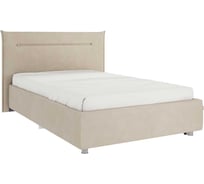 Каркас кровати Альба 120x200 см, капучино, велюр KM1.2-16.2170