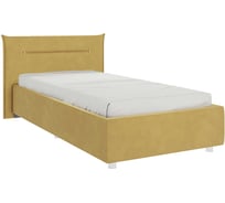 Каркас кровати Альба 90x200 см, медовый, велюр KM0.9-16.2174