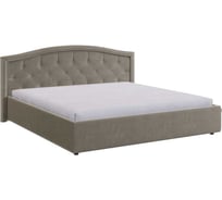Каркас кровати Верона 2 180x200 см, латте, велюр KM1.8-01.2.2763