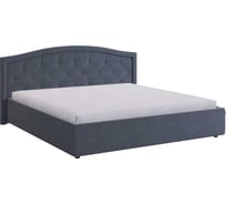 Каркас кровати Верона 2 180x200 см, топаз, велюр KM1.8-01.2.2076