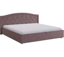 Кровать с подъемным механизмом Верона 2 180x200 см, пудра, велюр ZP.KM1.8-02.2078