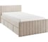Кровать с ящиками Твикс 90x200 см, капучино, велюр 171565.2170 1