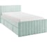 Кровать с ящиками Твикс 90x200 см, мята, велюр 171565.2764 1