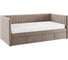 Кровать с ящиками Твикс Софа 90x200 см, латте, велюр 171562.2763 1
