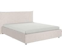 Каркас кровати Квест 120x200 см, крем, велюр KM1.2-17.2081