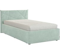 Каркас кровати Квест 90x200 см, мята, велюр KM0.9-17.2764