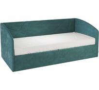 Кровать с подъемным механизмом Квест Софа 90x200 см, сосна, велюр KM.S-17.2175