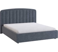 Каркас кровати Сиена 2 160x200 см, топаз, велюр KM1.6-14.2076